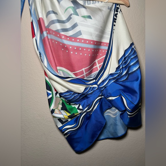 Ralph Lauren Size 6 Adreanna Crepe De Chine Top - Picture 12 of 12